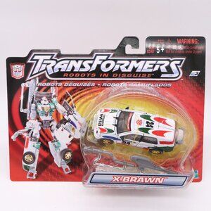Transformers Supercharged X-Brawn RID 2001 Hasbro New Sealed